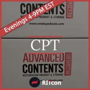 IICRC Contents Processing Technician (CPT) evening class